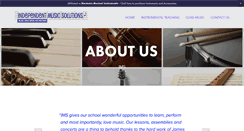 Desktop Screenshot of independentmusicsolutions.co.uk